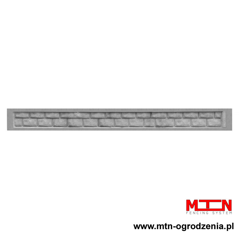 Płyta betonowa Cegiełka h-25cm