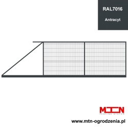Brama przesuwna panelowa 3D
