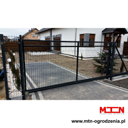 Brama przesuwna panelowa 3D