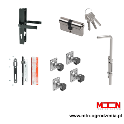 Brama dwuskrzydłowa panelowa 3D