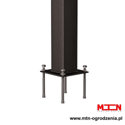 Słupek prowadzący 8x8 przykręcany